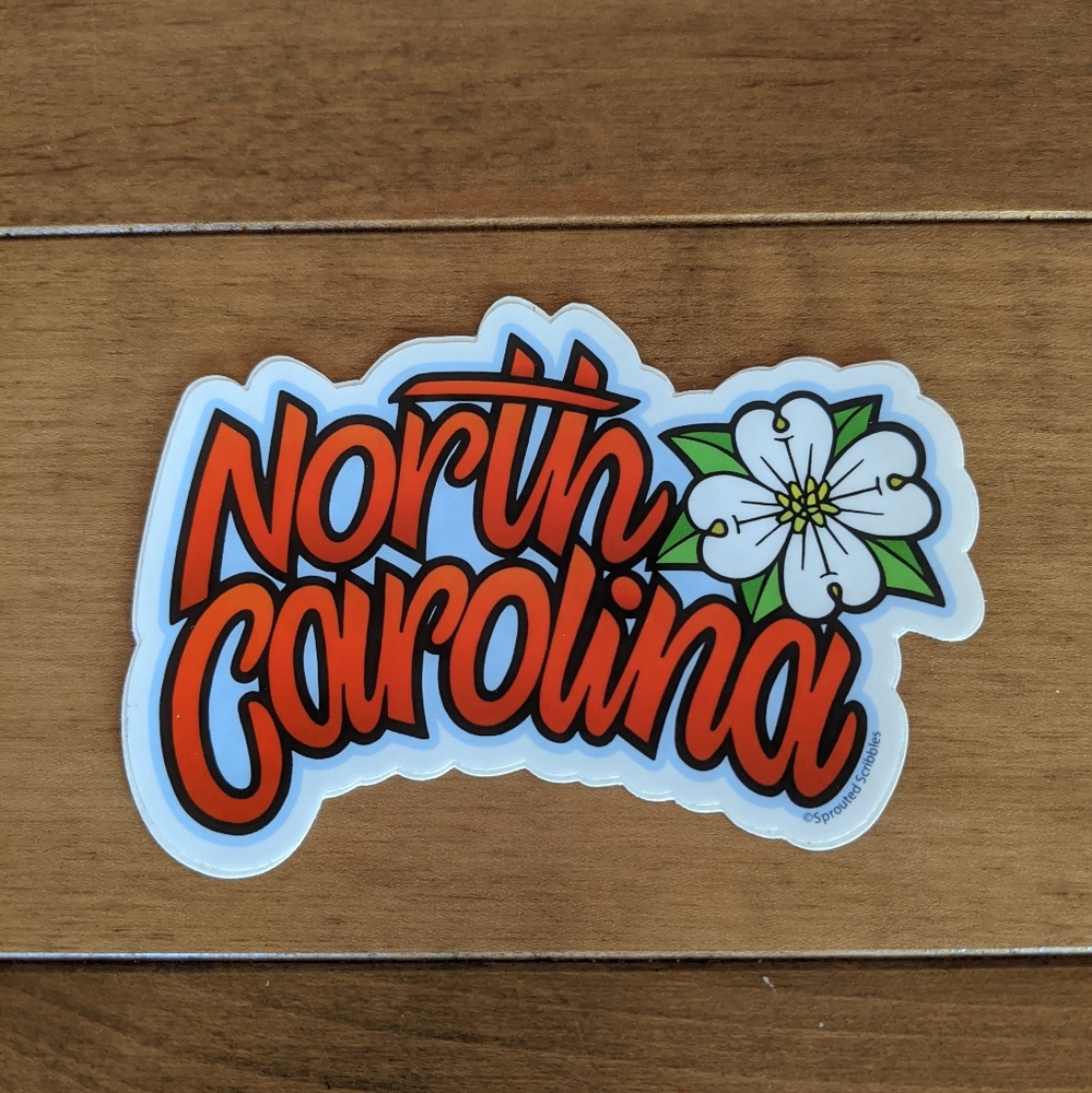 *SALE* Set of Three North Carolina Stickers
